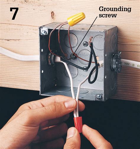 best screw to use for grounding wire to electrical box|grounding wire for electrical box.